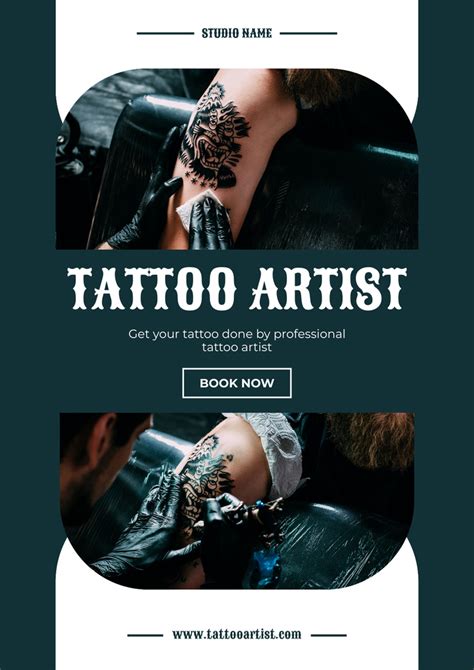 Tattoo Poster Templates 